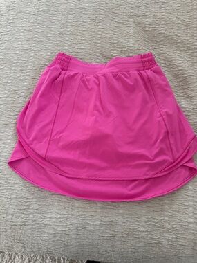 lululemon athletica Hot Pink High-Low Active Skirt